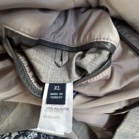 Peter Millar Collection Mens Mirabeau Water-Repellant Wool Field Jacket XL Gray - Picture 5 of 10